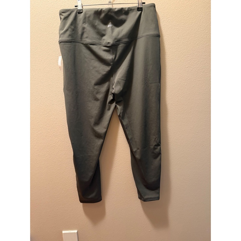 Amazon Essentials Womens High Waisted Active Leggings Bright Olive XL